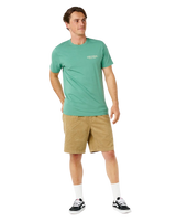 AOTS Sailboat T-Shirt in Leaf Green