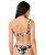 Topanga Geo Crop Bikini Top in Black