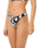Topanga Geo Hi Leg Skimpy Bikini Bottoms in Black