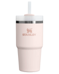 The Stanley Quencher H2.0 Flowstate 0.6L Tumbler in Rose Quartz 2.0