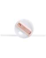 The Stanley Quencher H2.0 Flowstate 0.6L Tumbler in Rose Quartz 2.0