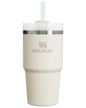 The Stanley Quencher H2.0 Flowstate 0.6L Tumbler in Cream 2.0