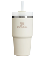 The Stanley Quencher H2.0 Flowstate 0.6L Tumbler in Cream 2.0