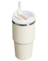 The Stanley Quencher H2.0 Flowstate 0.6L Tumbler in Cream 2.0