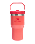 The Stanley Iceflow Flip Straw 0.6L Tumbler in Hot Coral