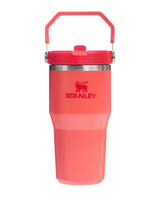 The Stanley Iceflow Flip Straw 0.6L Tumbler in Hot Coral