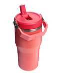 The Stanley Iceflow Flip Straw 0.6L Tumbler in Hot Coral