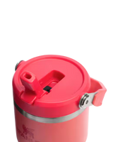 The Stanley Iceflow Flip Straw 0.6L Tumbler in Hot Coral