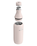 The Stanley All Day Slim 0.35L Bottle in Rose Quartz Gloss