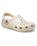 The Crocs Womens Classic Clogs in Bone