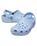 The Crocs Womens Classic Clogs in Blue Calcite