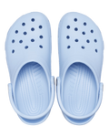 The Crocs Womens Classic Clogs in Blue Calcite