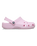 The Crocs Womens Classic Clogs in Pink Milk