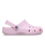 The Crocs Womens Classic Clogs in Pink Milk