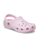 The Crocs Womens Classic Clogs in Pink Milk