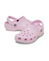 The Crocs Womens Classic Clogs in Pink Milk