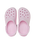 The Crocs Womens Classic Clogs in Pink Milk