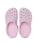 The Crocs Womens Classic Clogs in Pink Milk