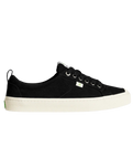 The Cariuma Womens Oca Low Suede Shoes in Black