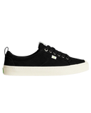 The Cariuma Womens Oca Low Suede Shoes in Black