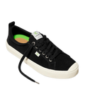 The Cariuma Womens Oca Low Suede Shoes in Black