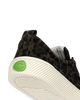 The Cariuma Womens OCA Low Shoes in Black Jaguar Print