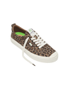 The Cariuma Womens OCA Low Shoes in Leopard Print