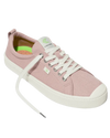 The Cariuma Womens Oca Low Canvas Shoes in Rose