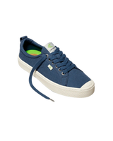 Womens Oca Low Shoes in Shadow Blue