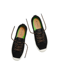 Oca Low Cord Shoes in Black