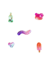 The Crocs Jelly Candy Jibbitz (5 Pack) in Assorted