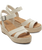 The Toms Womens Audrey Espadrille Wedge Sandals in Fog