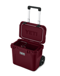 Roadie 32 Wheeled Cooler in Wild Vine Red