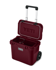 Roadie 32 Wheeled Cooler in Wild Vine Red