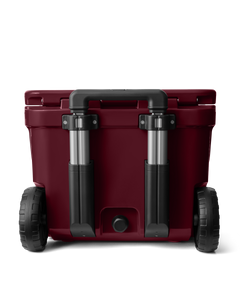 Roadie 32 Wheeled Cooler in Wild Vine Red