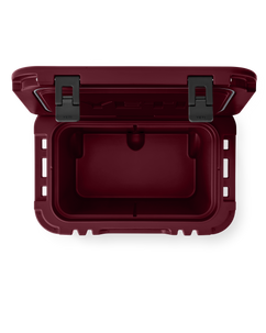 Roadie 32 Wheeled Cooler in Wild Vine Red