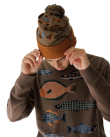 Herschel Beanie in Fish Stack