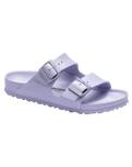 The Birkenstock Womens Arizona Essentials EVA Sandals in Purple Frog