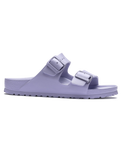 The Birkenstock Womens Arizona Essentials EVA Sandals in Purple Frog