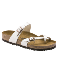 The Birkenstock Womens Mayari Sandals in Graceful Pearl White
