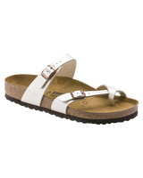 The Birkenstock Womens Mayari Sandals in Graceful Pearl White