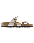 The Birkenstock Womens Mayari Sandals in Graceful Pearl White
