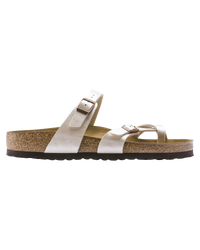 The Birkenstock Womens Mayari Sandals in Graceful Pearl White