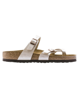 The Birkenstock Womens Mayari Sandals in Graceful Pearl White