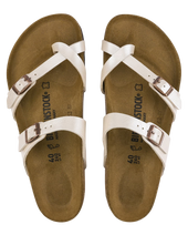 The Birkenstock Womens Mayari Sandals in Graceful Pearl White