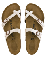 The Birkenstock Womens Mayari Sandals in Graceful Pearl White