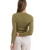 Andie Long Sleeve Knit Top in Olive