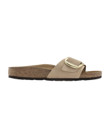 The Birkenstock Womens Madrid Big Buckle Sandals in Sandcastle
