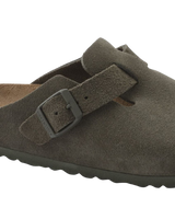 Boston Suede Leather Sandals in Thyme