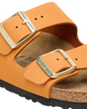 Arizona Nubuck Leather Sandals in Burnt Orange